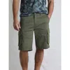 Weird Fish Rigney Cargo Shorts In Green