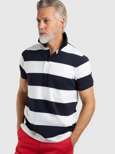 Weird Fish Ronald Short Sleeve Polo Shirt In Multi