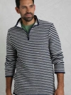 Weird Fish Shorling 1/4 Zip Stripe Macaroni