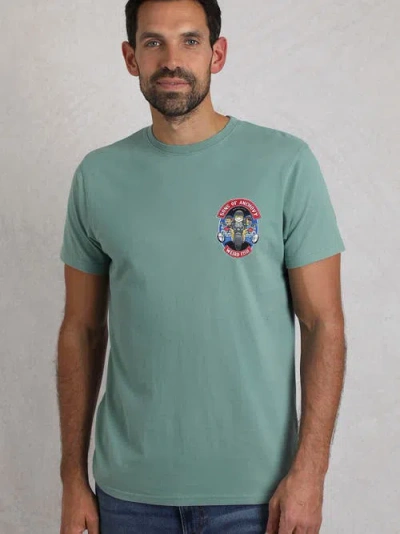 Weird Fish Sons Of Anchovy Artist T-shirt In Blue