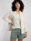 Weird Fish Sontee Full Zip Macaroni