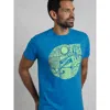 Weird Fish Summer Sector Graphic T-shirt In Blue