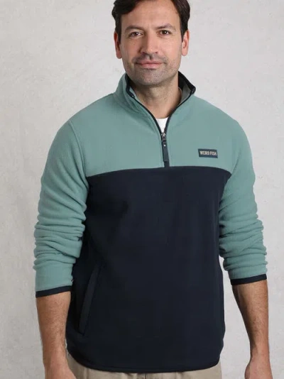 Weird Fish Tristan 1/4 Zip Microfleece