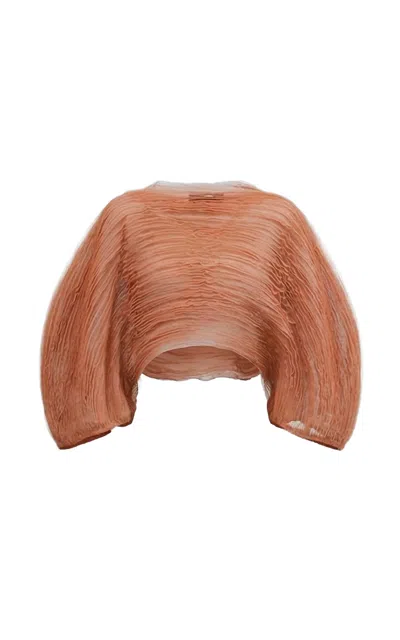 Weise Duna Sculpted Top In Brown