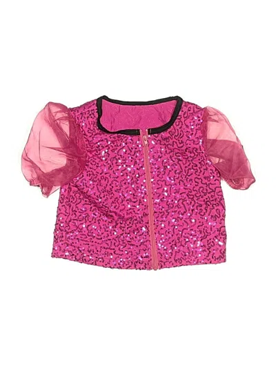 Pre-owned Weissman Kids' 3/4 Sleeve Blouse In Pink