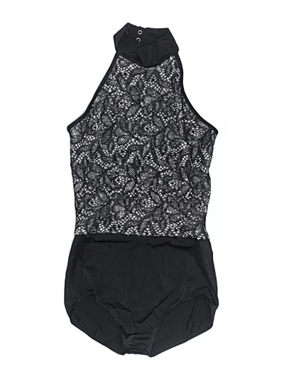 Pre-owned Weissman Bodysuit In Black