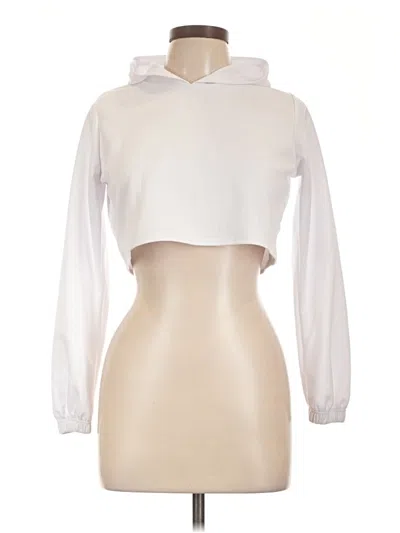 Pre-owned Weissman Cardigan Sweater In White