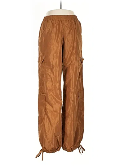 Pre-owned Weissman Cargo Pants In Brown
