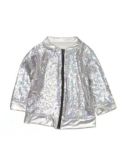 Pre-owned Weissman Kids' Jacket In Silver