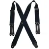 Welch Men's Big & Tall Elastic Button End Work Suspenders In Blue