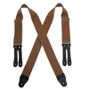 Welch Men's Big & Tall Elastic Button End Work Suspenders In Multi