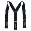 Welch Men's Big & Tall Elastic Button-end Y-back 2 Inch Work Suspenders In Blue
