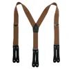 Welch Men's Big & Tall Elastic Button-end Y-back Suspenders In Multi