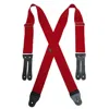 Welch Men's Elastic Button End Work Suspenders In Black