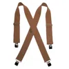 Welch Men's Elastic Clip-end 2 Inch Work Suspenders In Multi