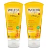 Weleda Baby Shampoo & Body Wash 200ml Twin Pack