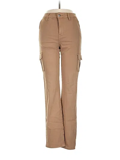 Pre-owned Well Worn Cargo Pants In Brown