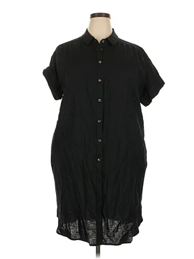 Well Worn Casual Dress In Black