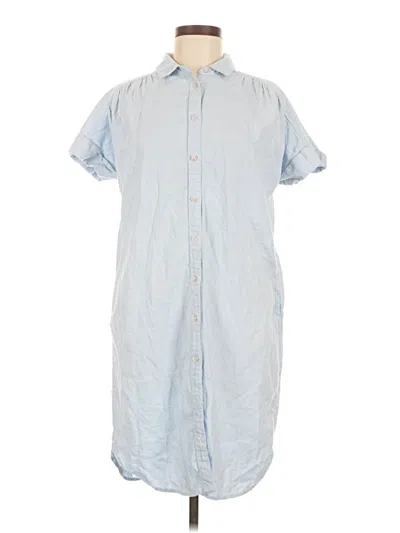 Pre-owned Well Worn Casual Dress In Blue