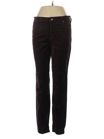 Pre-owned Well Worn Casual Pants In Burgundy