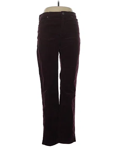 Pre-owned Well Worn Casual Pants In Burgundy