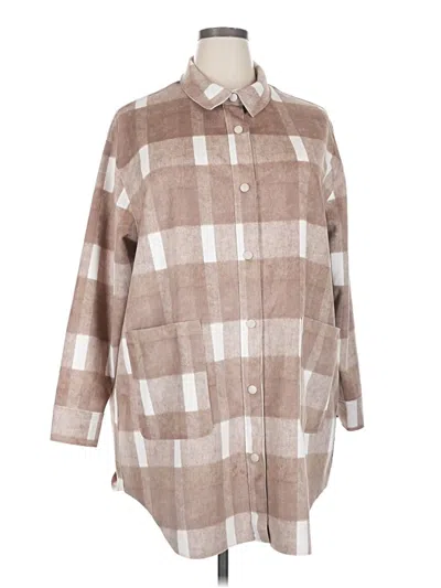 Pre-owned Well Worn Coat In Brown