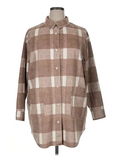 Pre-owned Well Worn Coat In Brown