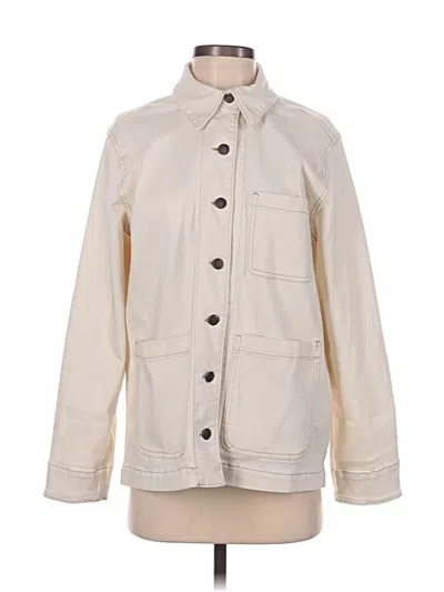Pre-owned Well Worn Jacket In White