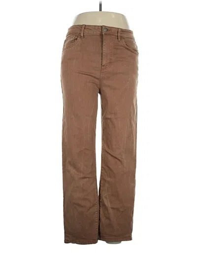 Pre-owned Well Worn Jeans In Brown