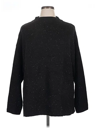 Pre-owned Well Worn Pullover Sweater In Black