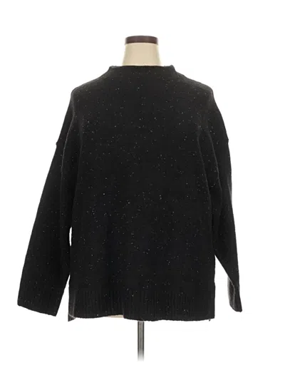 Pre-owned Well Worn Pullover Sweater In Black