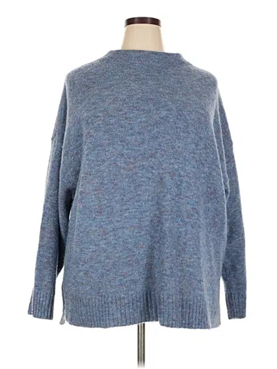 Pre-owned Well Worn Pullover Sweater In Blue