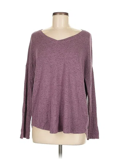 Pre-owned Well Worn Pullover Sweater In Purple