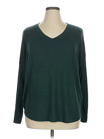 Pre-owned Well Worn Pullover Sweater In Teal
