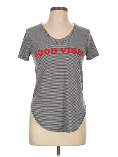 Pre-owned Well Worn Short Sleeve T-shirt In Gray