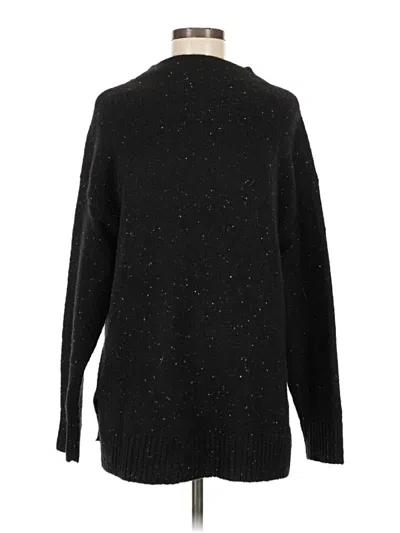 Pre-owned Well Worn Turtleneck Sweater In Black