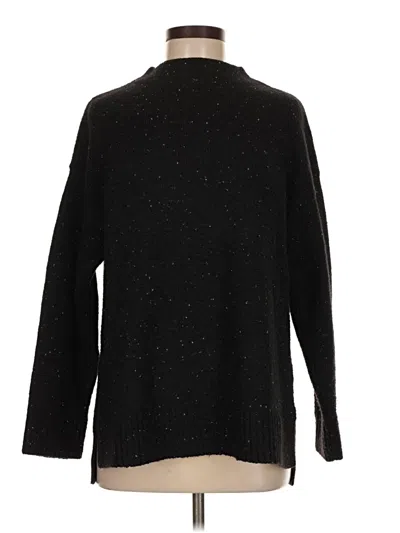 Pre-owned Well Worn Turtleneck Sweater In Black