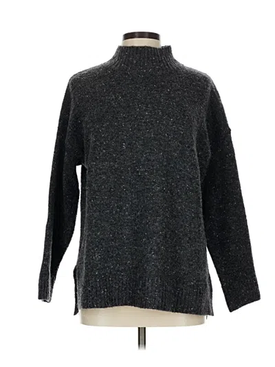 Pre-owned Well Worn Turtleneck Sweater In Gray