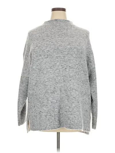 Pre-owned Well Worn Turtleneck Sweater In Gray