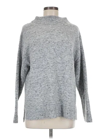 Pre-owned Well Worn Turtleneck Sweater In Gray