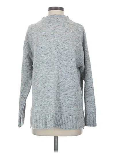 Pre-owned Well Worn Turtleneck Sweater In Gray