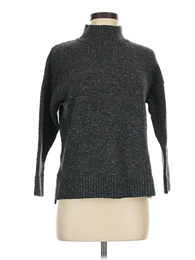 Pre-owned Well Worn Turtleneck Sweater In Gray