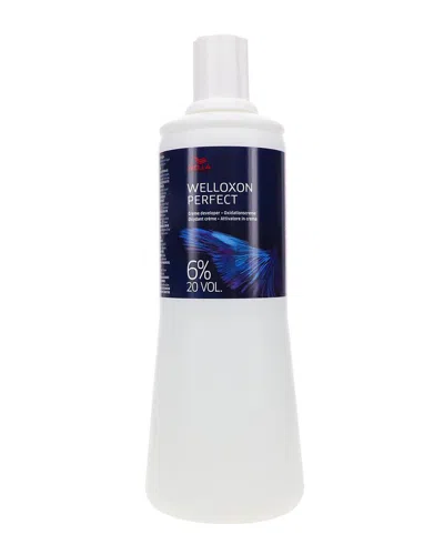 Wella 33.8oz Welloxon Perfect Creme Developer 6% 20 Volume