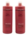 Wella Brilliance Invigo Shampoo & Conditioner For Coarse Hair