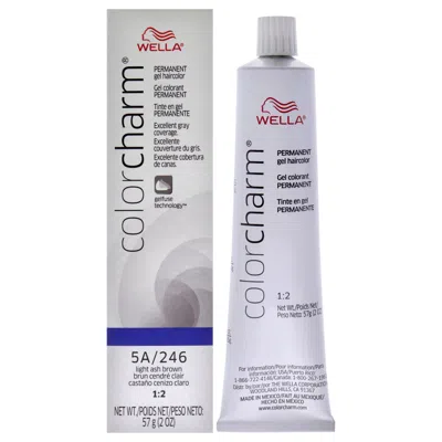 Wella Color Charm Permanent Hair Color Gel - 246 Light Ash Brown For Unisex 2 oz Hair Color