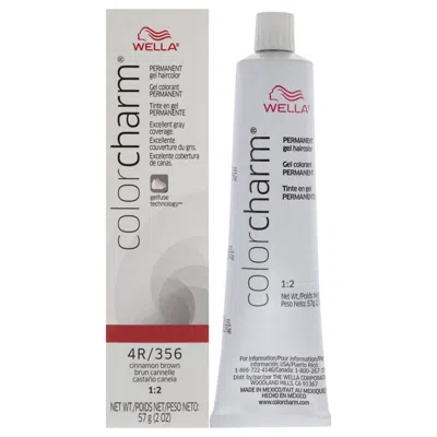 Wella Color Charm Permanent Hair Color Gel - 4r 356 Cinnamon Brown By  For Unisex - 2 oz Hair Color