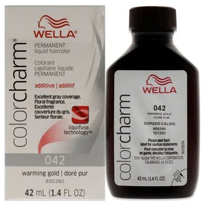 Wella Color Charm Permanent Liquid Hair Color - 42 Gold By  For Unisex - 1.42 oz Hair Color In Multi