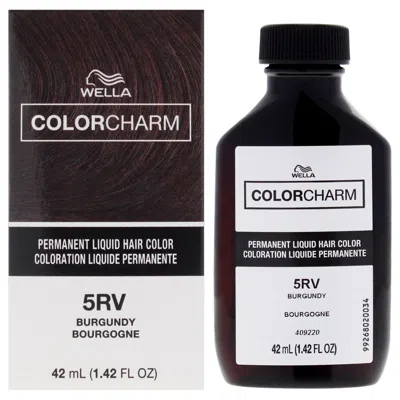 Wella Color Charm Permanent Liquid Hair Color - 5rv Burgundy By  For Unisex - 1.42 oz Hair Color In Multi