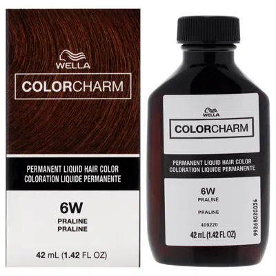 Wella Color Charm Permanent Liquid Hair Color - 6w Praline By  For Unisex - 1.42 oz Hair Color In Multi