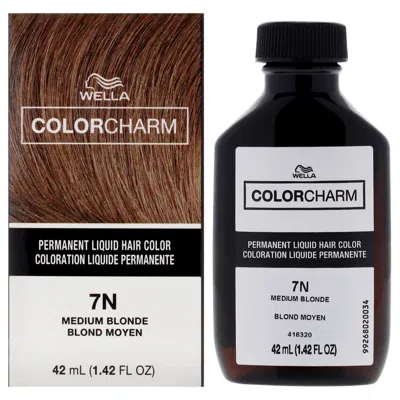 Wella Color Charm Permanent Liquid Hair Color - 7n Medium Blonde By  For Unisex - 1.42 oz Hair Color In Multi